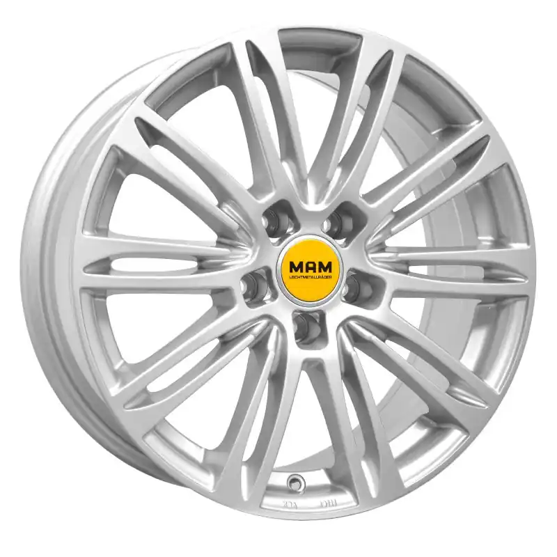 Discount MAM Felgen A4 16, 7, 5, 114.3, 38, 72.6, silver painted,