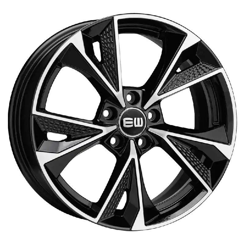 Doar azi Elite Wheels LUSTER 17, 7.5, 5, 112, 45, 66.45, black polished,