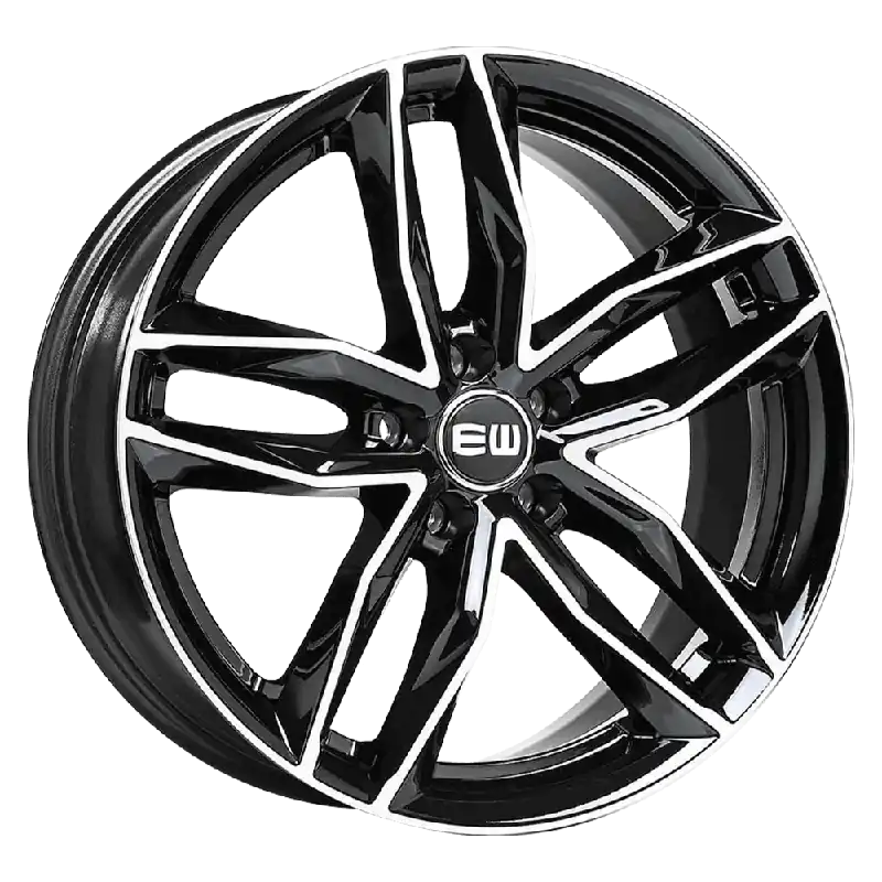 Elite Wheels MUST 19, 8.5, 5, 112, 45, 66.45, black polished, Bestseller