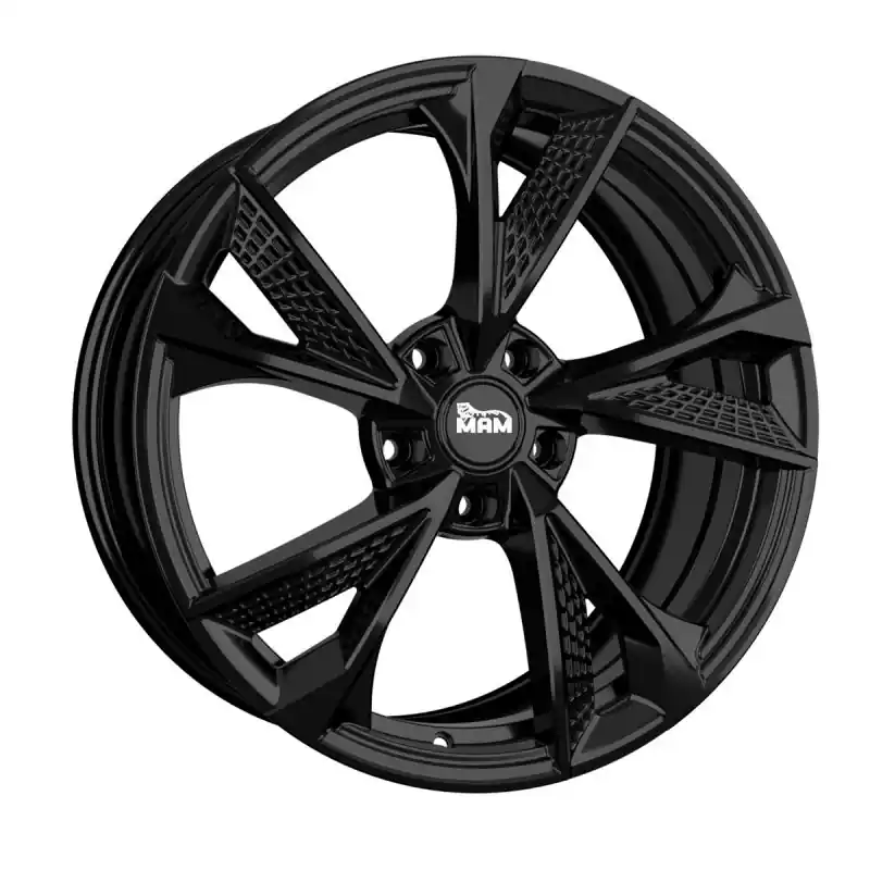 Cumpărături sigure MAM Felgen RS6 17, 7.5, 5, 112, 30, 66.6, black painted,