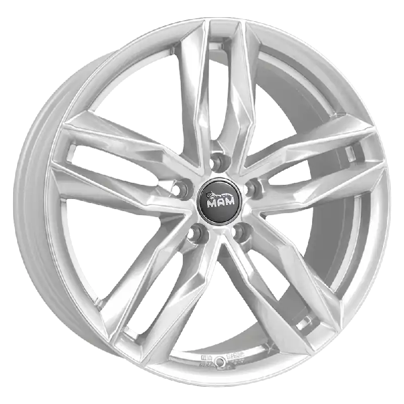 MAM Felgen RS3 18, 8, 5, 112, 30, 66.6, silver painted, Noutate