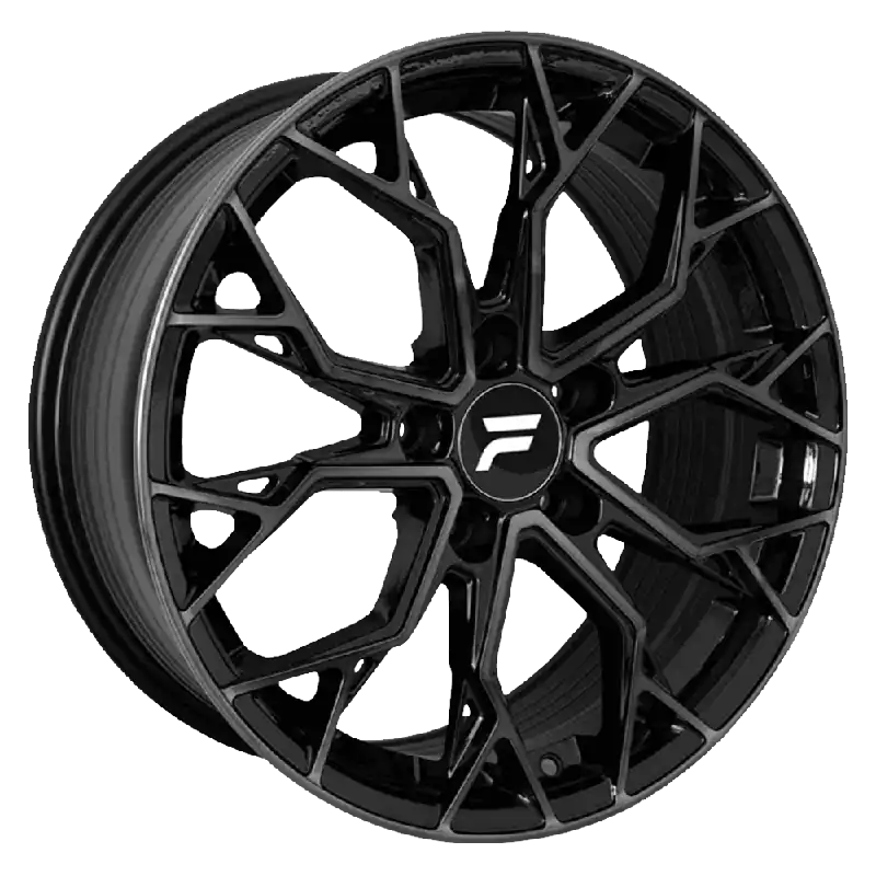 Disponibil imediat FLOWTEC SPYDER 17, 7.5, 5, 114.3, 40, 73.1, Black smoke polish,