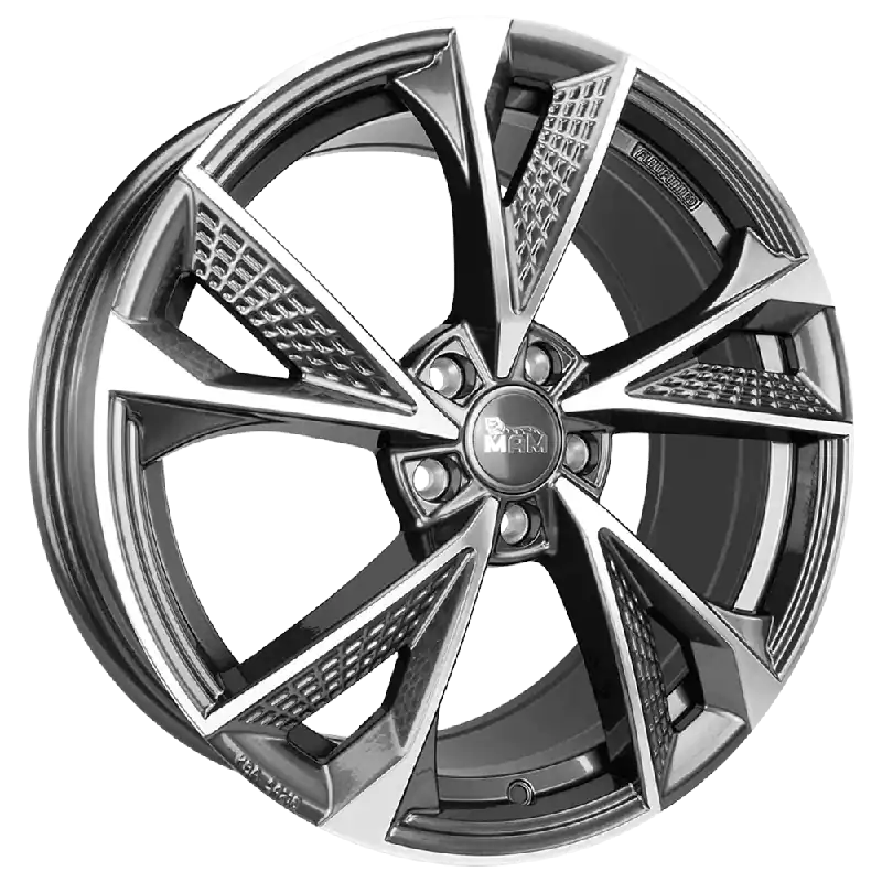 MAM Felgen RS6 18, 8, 5, 112, 45, 66.6, PALLADIUM FRONT POLISH, Retur ușor