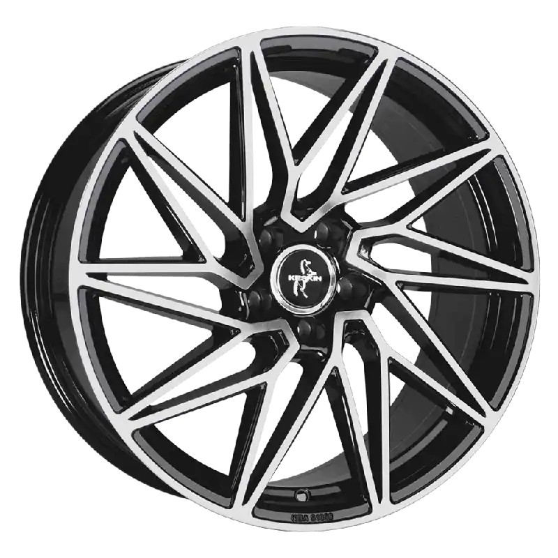 Nu rata Keskin Tuning KT20 19, 8.5, 5, 112, 45, 72.6, BLACK FRONT POLISH,
