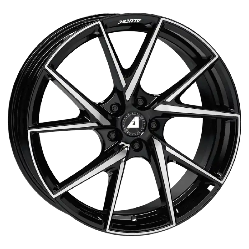 Alutec ADX.01 17, 7, 5, 114.3, 40, 70.1, diamond-black frontpolished, Discount
