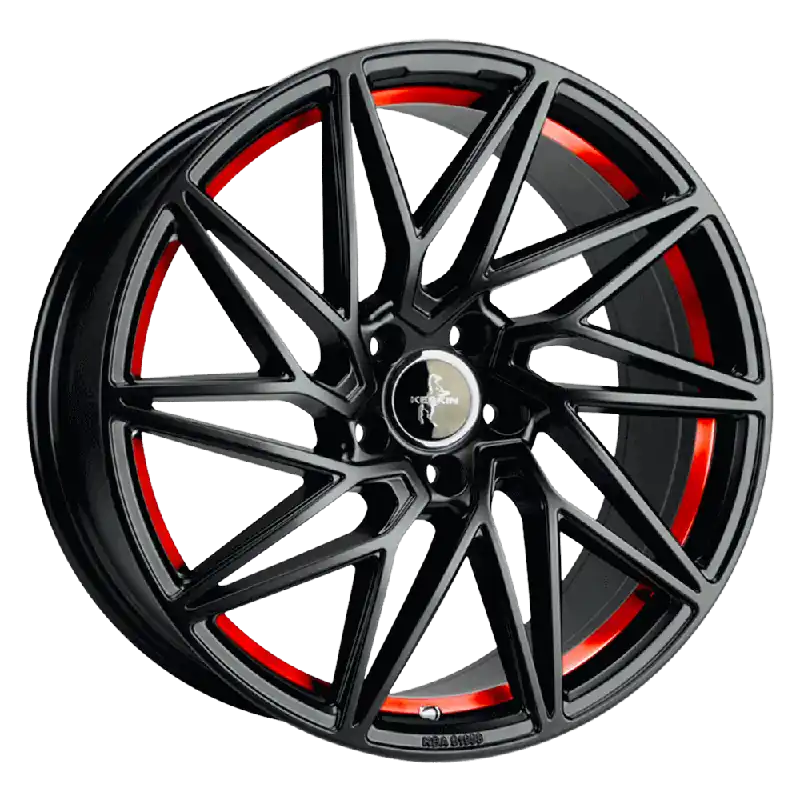 Ofertă exclusivă Keskin Tuning KT20 19, 8.5, 5, 108, 45, 72.6, MATT BLACK RED INSIDE,