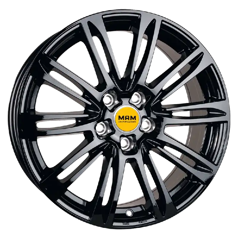 MAM Felgen A4 18, 8, 5, 112, 35, 66.6, black painted, Ieftin