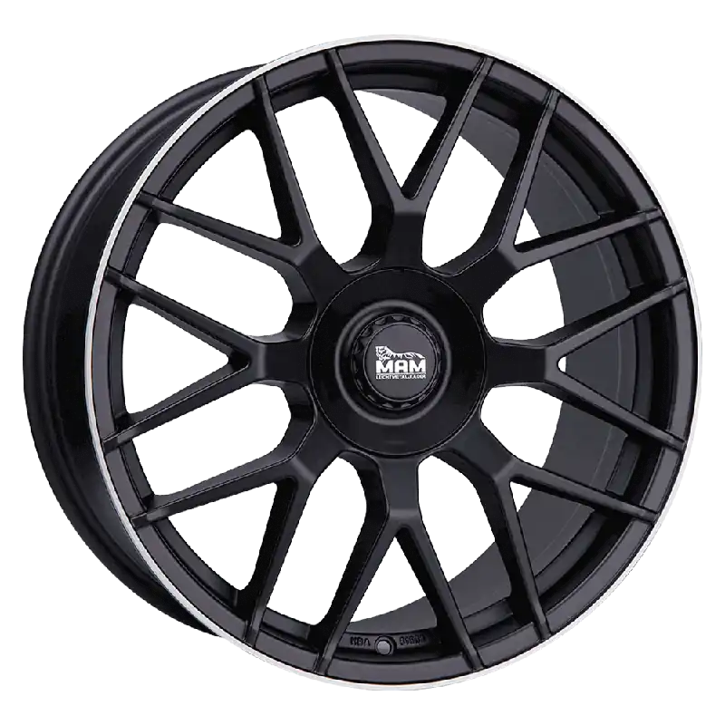 Promoție MAM Felgen GT1 17, 7.5, 5, 120, 35, 72.6, MATT BLACK LIP POLISH,