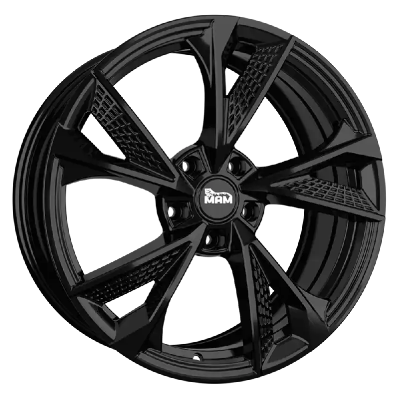 Cel mai vândut MAM Felgen RS6 16, 7, 5, 108, 38, 72.6, black painted,