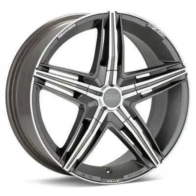 Discount Janta aliaj OZ DAVID Matt Graphite Diamond Cut 8x19 5x120 ET29