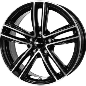 Livrare rapidă RC DESIGN RC27 16, 6.5, 5, 114.3, 38, 72.6, Schwarz Glanz Voll-Poliert,
