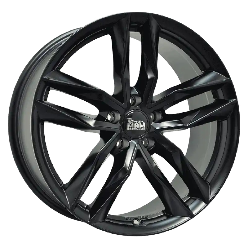 MAM Felgen RS3 16, 7, 5, 112, 38, 66.6, black painted, Popular