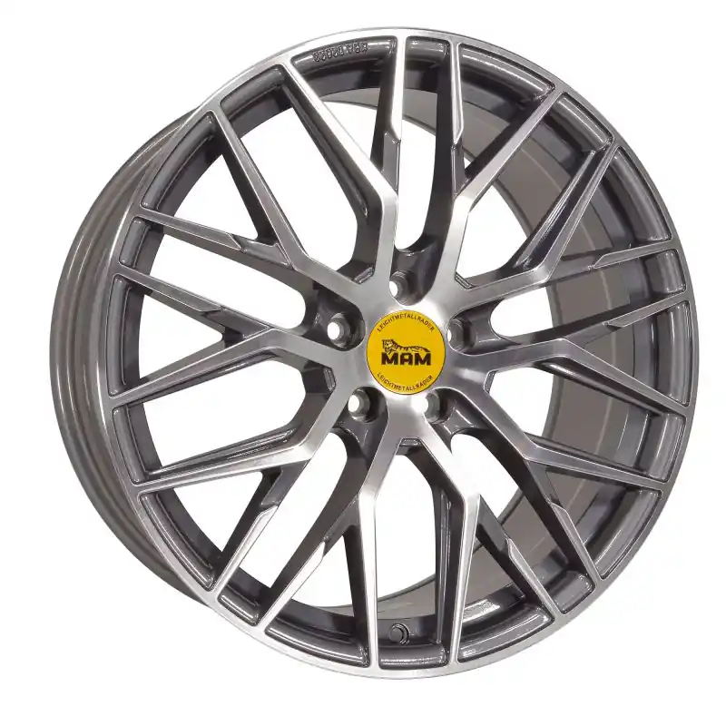 MAM Felgen RS4 18, 8, 5, 112, 30, 72.6, PALLADIUM FRONT POLISH, Ultima șansă