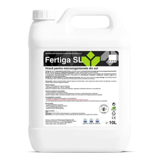 Biopreparat auxiliar Fertiga SL, 10 l, CHRD, pentru microorganismele din sol Cumpără acum