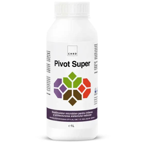 Biostimulator microbian Pivot Super, 1 l, CHRD, pomi, arbusti si vita de vie Ofertă limitată
