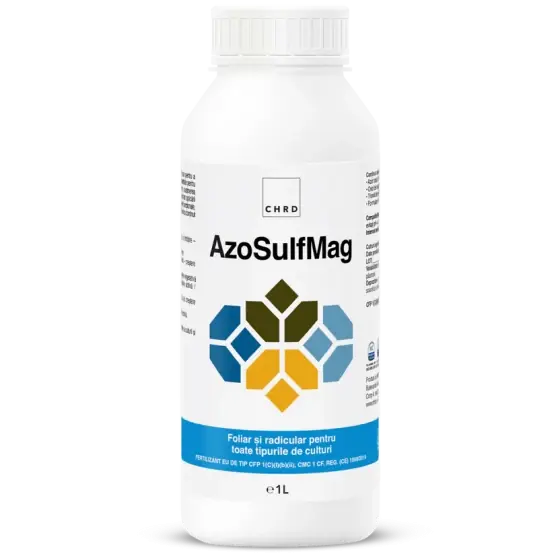 Livrare rapidă Fertilizant lichid complex AzoSulfMag, 1 l, CHRD, foliar, azot, magneziu, sulf