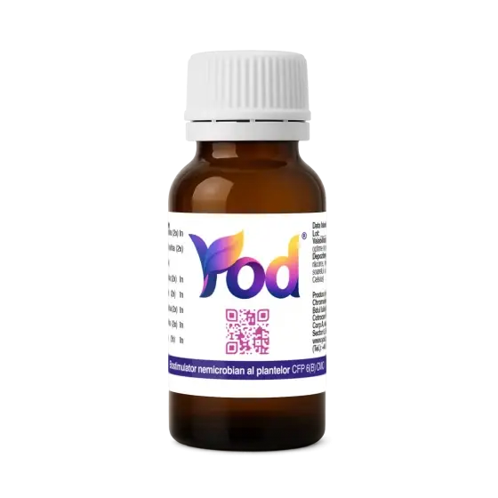Biostimulator nemicrobian al plantelor YOD, 30 ml Retur ușor