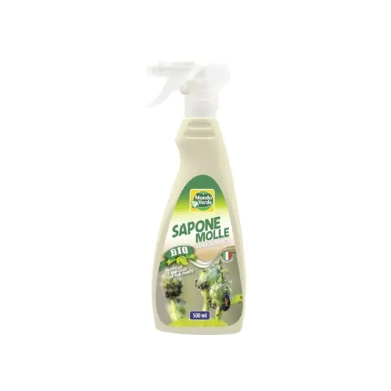 Biopreparat spray Mondo Verde, 500 ml, sapun moale potasiu, Foliar, RTU, Afide, Musculita alba, Interior Preț redus