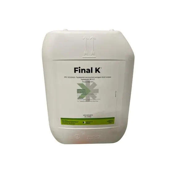 Reduceri Fertilizant lichid concentrat Final K, 20 l, Vitana, legume, fructe, cereale