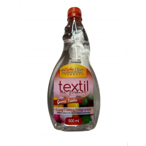 Expediere rapidă Odorizant pentru casa, masina si articole textile, Turbo Clean Profesional, Guma Turbo, 500 ml