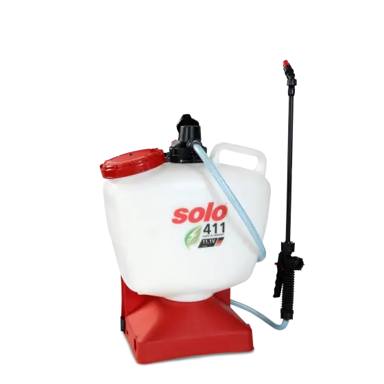 Retur gratuit Pulverizator tip rucsac cu baterie SOLO 411, lance pulverizare 50 cm, 10 l