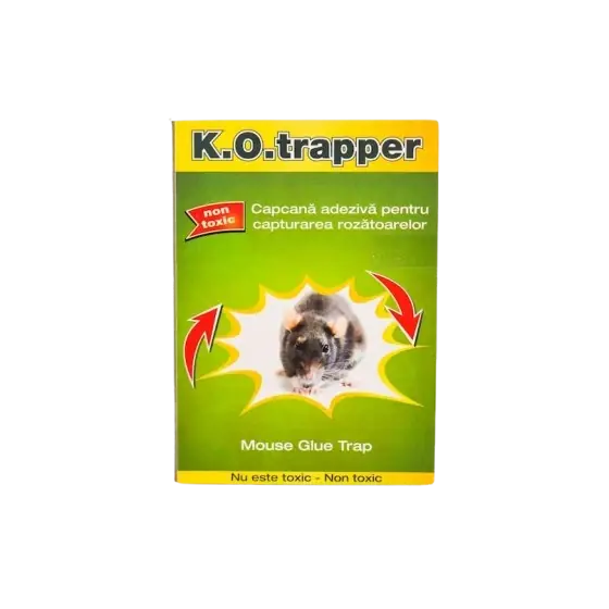 Doar azi Capcana adeziva K.O. Trapper, 1 buc, General Servexim, soareci