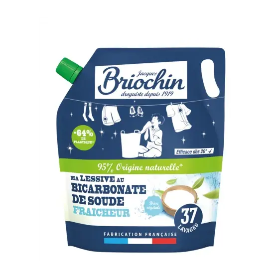 Ieftin Rezerva detergent rufe cu bicarbonat de sodiu Briochin, 1.7 l
