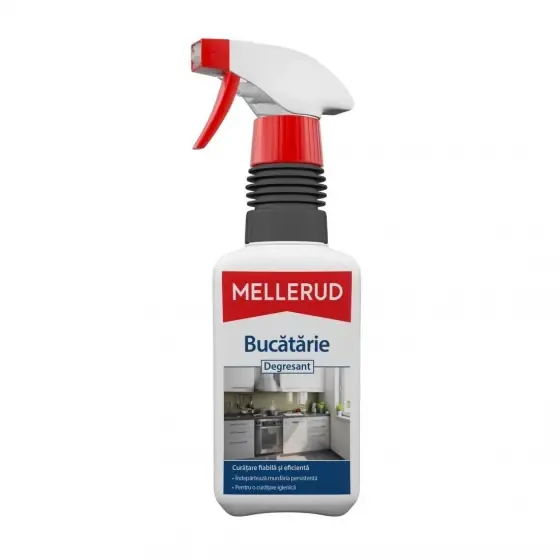 Soluție pentru curățarea obiectelor din bucătărie MELLERUD, 0,5L Livrare rapidă