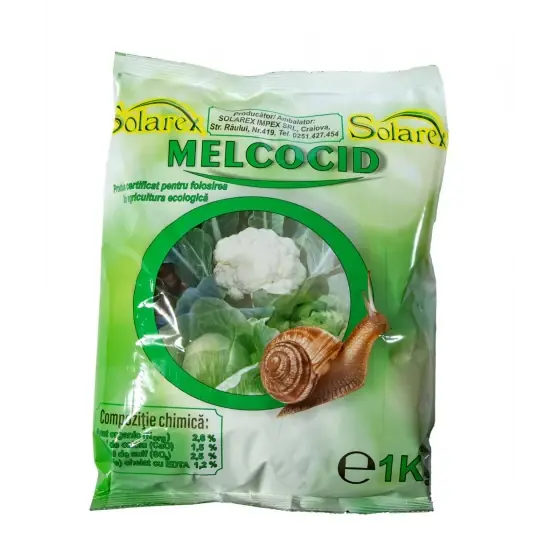 Cel mai vândut Moluscocid sub forma de pastile cilindrice de culoare albastra, Melcocid, 1 kg