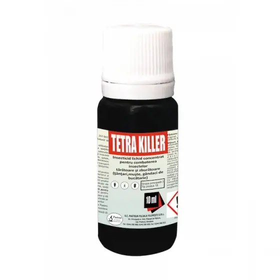 Super ofertă Insecticid pentru combaterea insectelor zburatoare si taratoare Tetra Killer, 10 ml