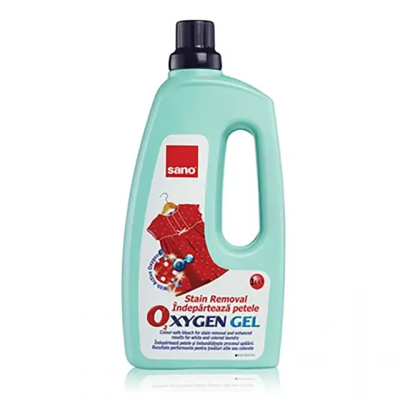 Solutie pentru indepartarea petelor Sano Oxygen Gel, 1 l Reducere