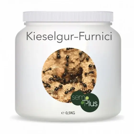 Biopreparat Kieselgur Furnici, 500 g, SemPlus, Pulbere, Contact, Interior, Gradina Livrare expres
