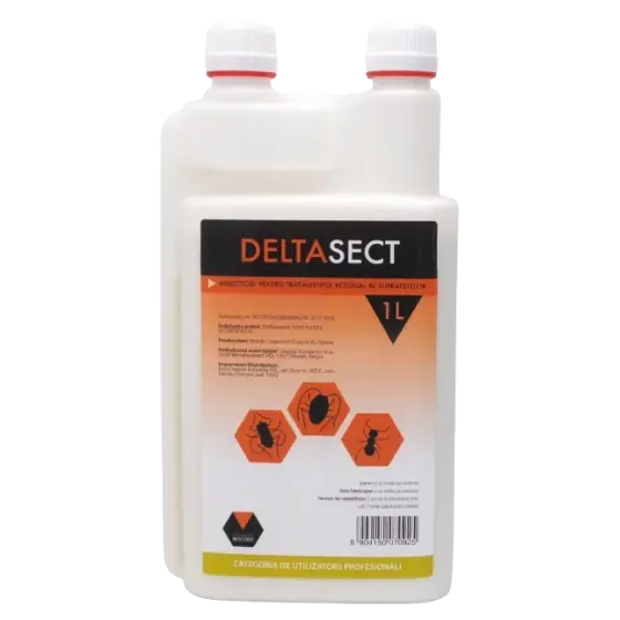 Noutate Insecticid pentru combaterea insectelor taratoare si zburatoare Deltasect, 1 l