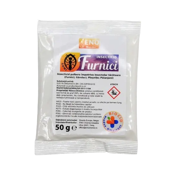 Insecticid furnici Somi, 50 g Promoție