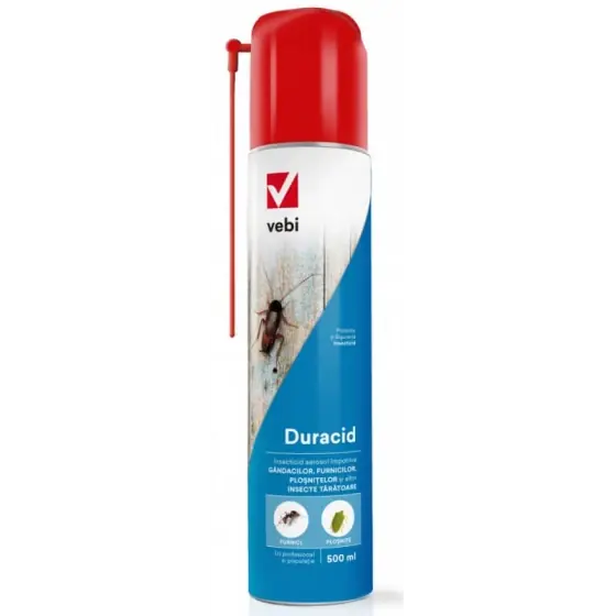 Insecticid spray impotriva insectelor Duracid, 500 ml Lichidare de stoc