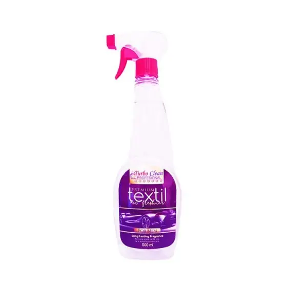 Odorizant camera si textile Turbo Clean Premium 500 ml For Men pe baza de alcool Noutate
