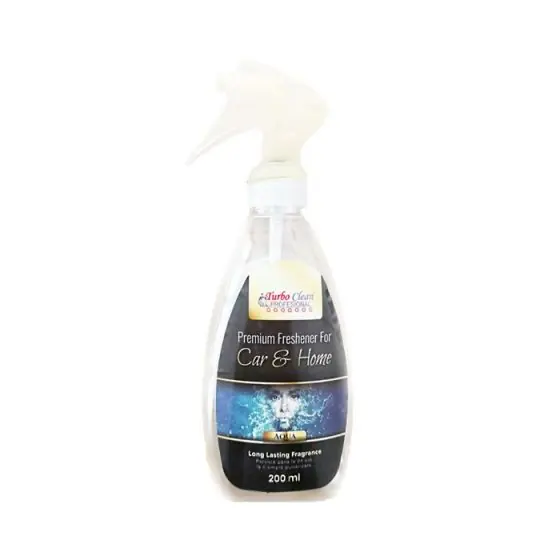 Odorizant camera si textile Turbo Clean Premium 200 ml Aqua pe baza de alcool Doar azi