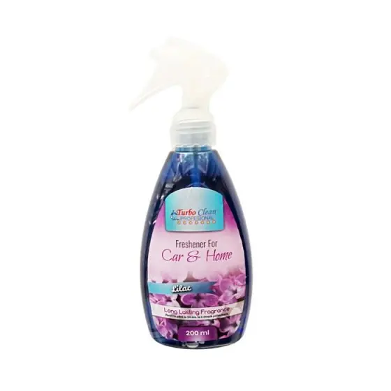 Odorizant camera si textile Turbo Clean 200 ml Liliac pe baza de alcool Promoție