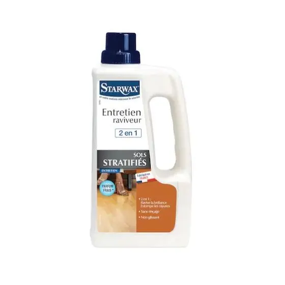 Solutie intretinere si restaurare parchet stratificat Starwax, 1 L Doar azi