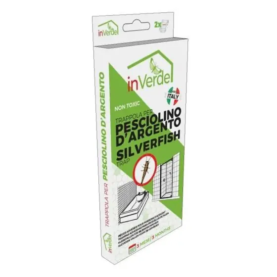 Reducere specială Capcana pentru pestisorul de argint inVerde, 2 buc
