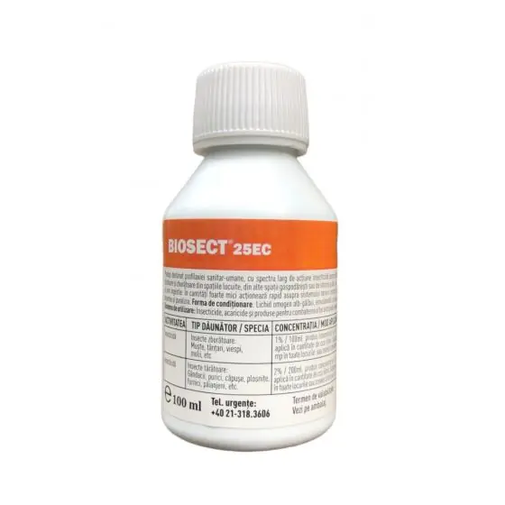 Insecticid Biosect, 100 ml Cumpărături sigure