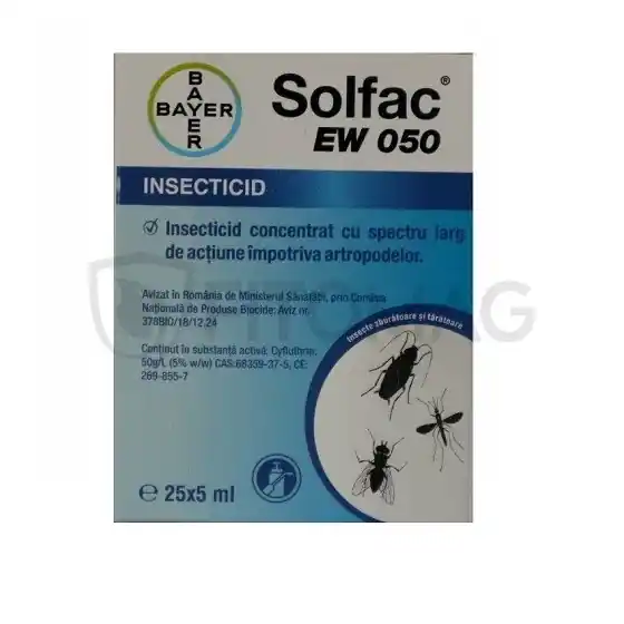 Insecticid Solfac ew 50, 25x5 ml Cumpără online