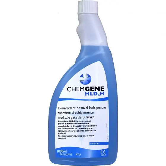 Reducere specială Dezinfectant Chemgene HLD4 Spray, 1000 ml