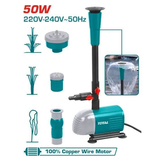 Noutate TOTAL pompă de fântână, 50 W, 1500 L/h