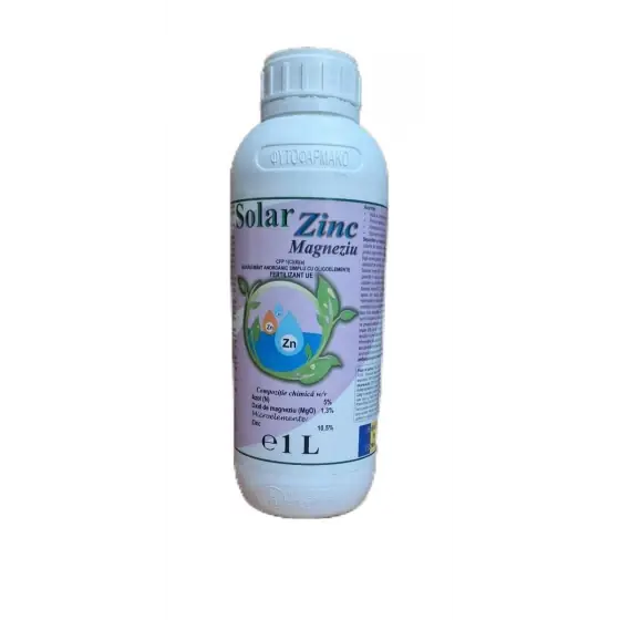 Cel mai bun preț Ingrasamant destinat fertilizarii culturii de porumb, Solar Zinc Magneziu, 1 l
