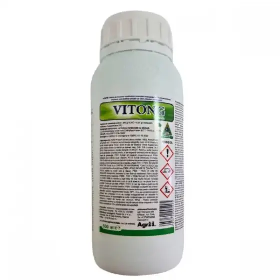 Erbicid sistemic, selectiv, care actioneaza asupra buruienilor dicotiledonate anuale si perene din culturile cerealiere, Vitong, 500 ml Reduceri