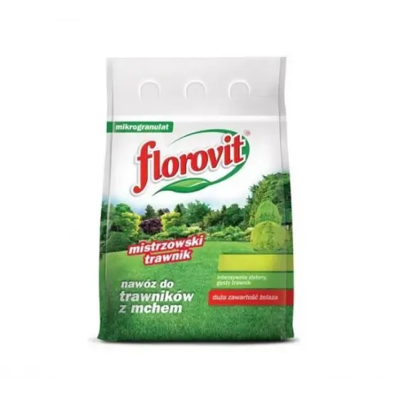 Retur ușor Ingrasamant pentru gazon cu nivel ridicat de fier Florovit, 1 kg