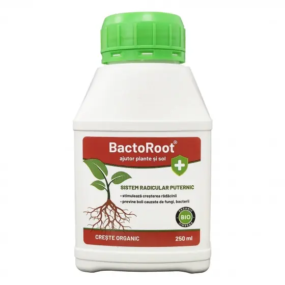 Calitate înaltă Stimulator inradacinare, tratament seminte, ecologic, BactoRoot, 250 ml