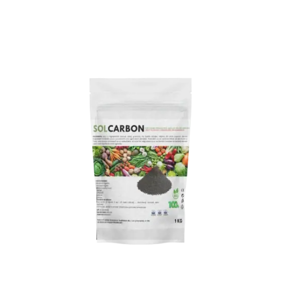 Ieftin Ingrasamant 100% organic solid granulat pe baza de acizi humici si fulvici, PFC1, CMC1, SolCarbon, 1 kg