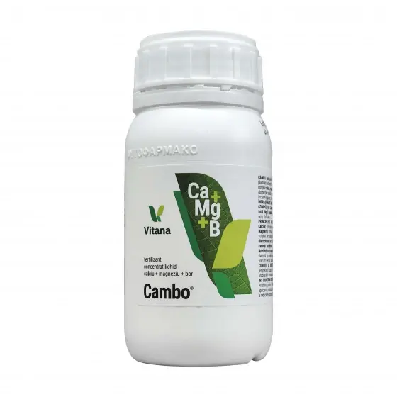 Fertilizant destinat utilizarii in toate tipurile de culturi, inclusiv legume, fructe, pomi fructiferi si culturi de camp, Cambo, 250 ml Reducere